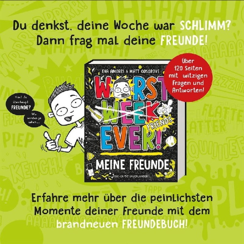 Buchcover und Innenansicht für das Buch: Worst Week Ever- Thursday