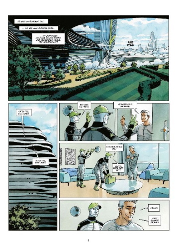 Buchcover und Innenansicht für das Buch: Utopie 1