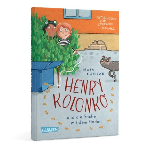 Buchcover und Innenansicht für das Buch: Henry Kolonko und die Sache mit dem Finden