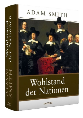 Buchcover und Innenansicht für das Buch: Wohlstand der Nationen