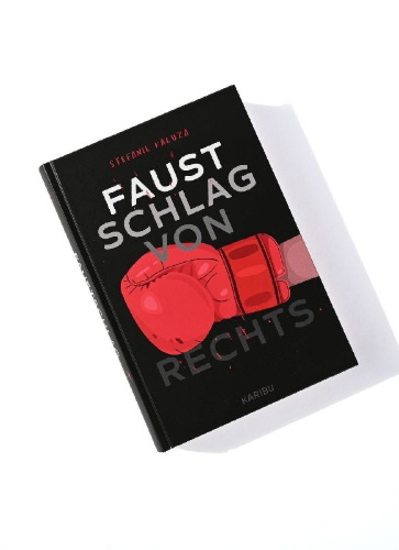 Buchcover und Innenansicht für das Buch: Faustschlag von rechts
