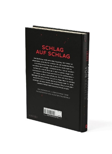 Buchcover und Innenansicht für das Buch: Faustschlag von rechts