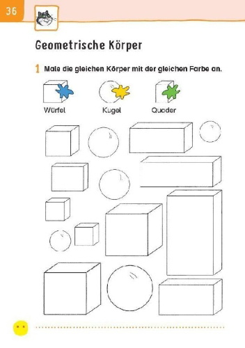 Buchcover und Innenansicht für das Buch: Übungsheft Mathematik - 2. Klasse