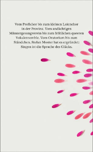Buchcover und Innenansicht für das Buch: Vom Glück, im Chor zu singen
