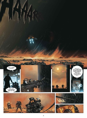 Buchcover und Innenansicht für das Buch: Noir Horizon 1