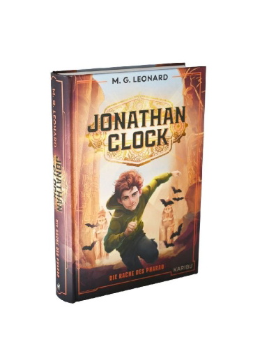 Buchcover und Innenansicht für das Buch: Jonathan Clock (Band 1) - Die Rache des Pharao