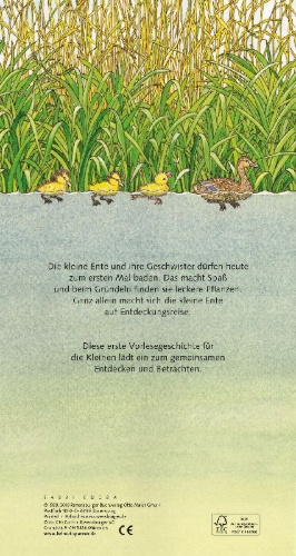 Buchcover und Innenansicht für das Buch: Ich bin die kleine Ente