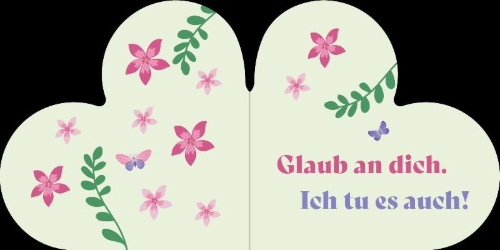 Buchcover und Innenansicht für das Buch: Viel Glück für dich