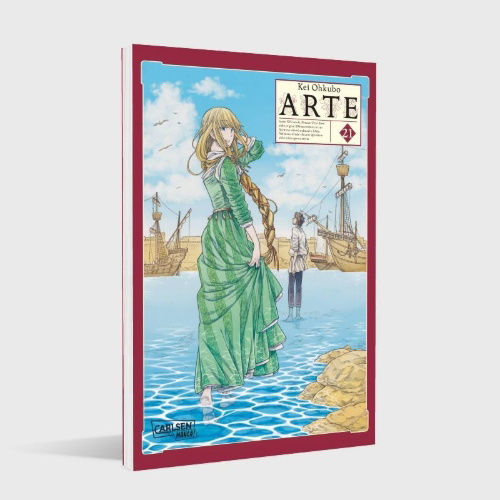 Buchcover und Innenansicht für das Buch: Arte