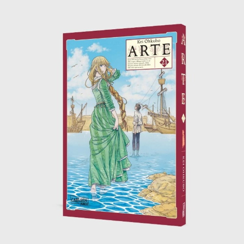 Buchcover und Innenansicht für das Buch: Arte