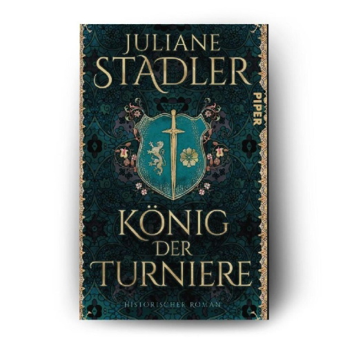 Buchcover und Innenansicht für das Buch: König der Turniere