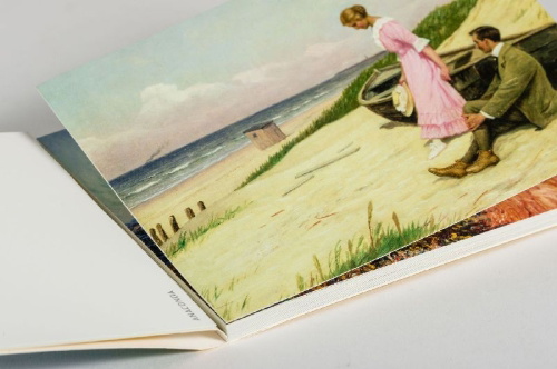 Buchcover und Innenansicht für das Buch: Postkarten-Set Meer