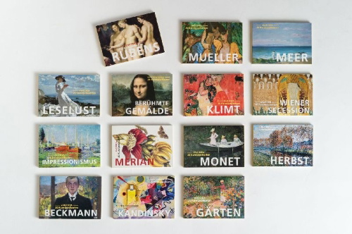 Buchcover und Innenansicht für das Buch: Postkarten-Set Meer