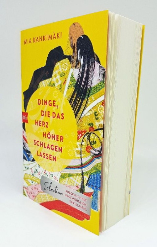 Buchcover und Innenansicht für das Buch: Asioita jotka saavat sydämen lyömään nopeammin