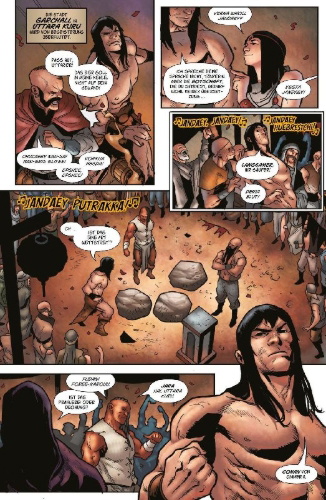 Buchcover und Innenansicht für das Buch: Conan the Barbarian (2019) 13-18