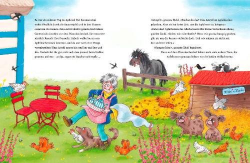 Buchcover und Innenansicht für das Buch: Zicki & Zacki suchen einen Schatz