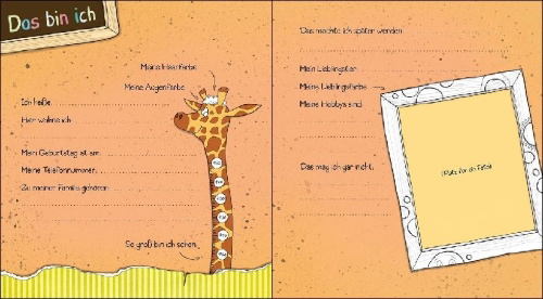Buchcover und Innenansicht für das Buch: Mein erstes Schuljahr