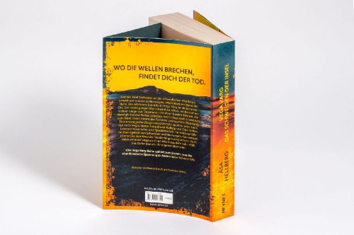 Buchcover und Innenansicht für das Buch: Koster Morden: Den femte dagen