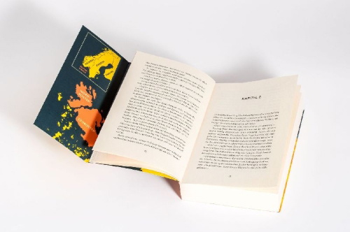 Buchcover und Innenansicht für das Buch: Koster Morden: Den femte dagen