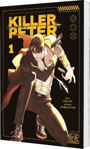 Buchcover und Innenansicht für das Buch: Killer Peter