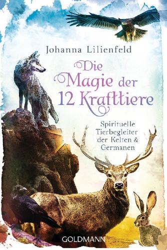 Buchcover und Innenansicht für das Buch: Die Magie der 12 Krafttiere