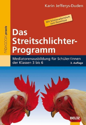 Buchcover und Innenansicht für das Buch: Das Streitschlichter-Programm