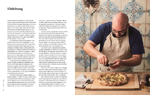 Buchcover und Innenansicht für das Buch: Pizza Napoli-Style
