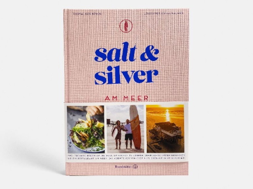 Buchcover und Innenansicht für das Buch: Salt and Silver am Meer