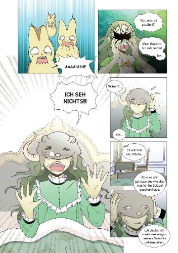 Buchcover und Innenansicht für das Buch: Cursed Princess Club 02