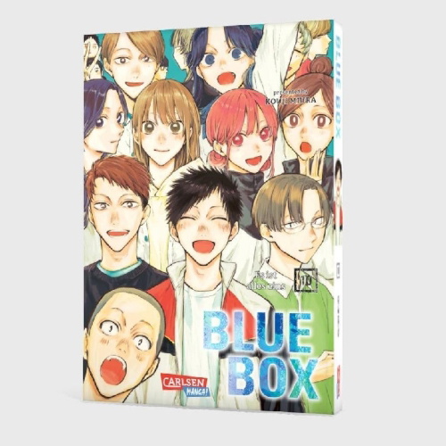 Buchcover und Innenansicht für das Buch: Ao no Hako