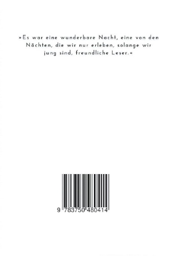 Buchcover und Innenansicht für das Buch: Weiße Nächte