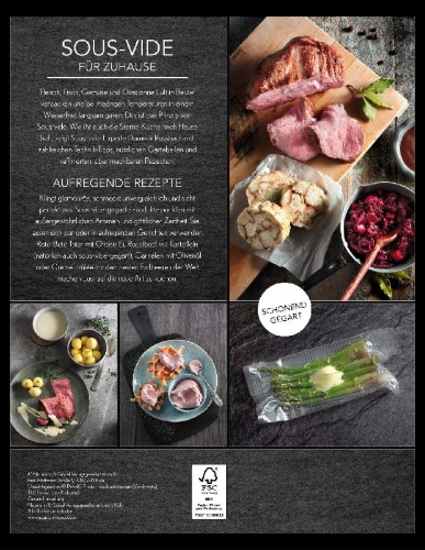 Buchcover und Innenansicht für das Buch: Sous-vide