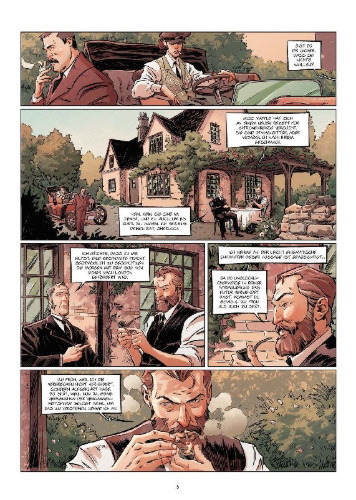 Buchcover und Innenansicht für das Buch: Sherlock Holmes contre Arsène Lupin