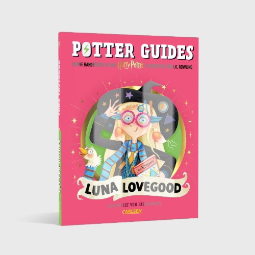 Buchcover und Innenansicht für das Buch: Potter Guides: Luna Lovegood