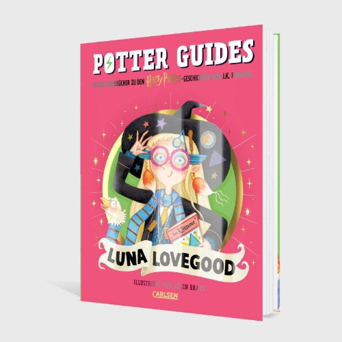 Buchcover und Innenansicht für das Buch: Potter Guides: Luna Lovegood