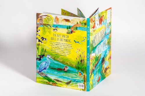 Buchcover und Innenansicht für das Buch: The River That Flows Beside Me