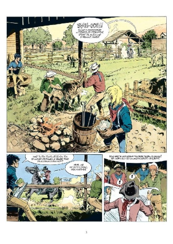 Buchcover und Innenansicht für das Buch: Comanche Gesamtausgabe. Band 5 (13-15)