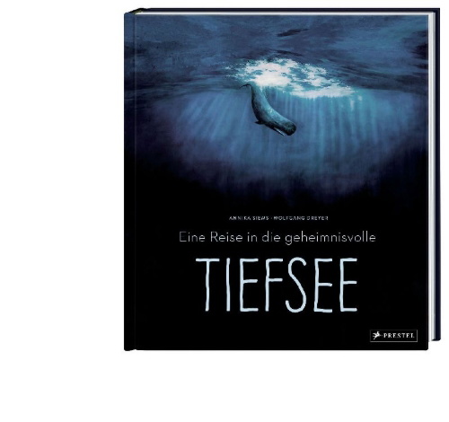 Buchcover und Innenansicht für das Buch: Eine Reise in die geheimnisvolle Tiefsee