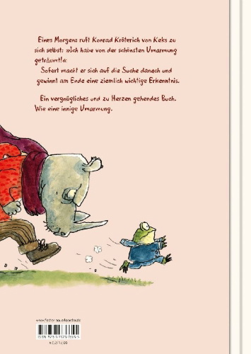 Buchcover und Innenansicht für das Buch: Huntington Toad and the perfect Hug