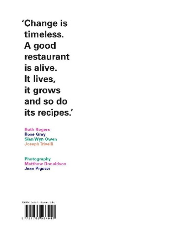 Buchcover und Innenansicht für das Buch: River Cafe 30