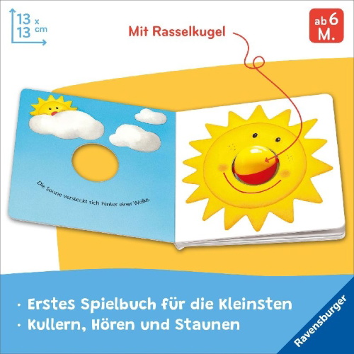 Buchcover und Innenansicht für das Buch: Mein erstes Kullerbuch