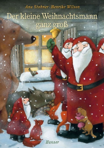 Buchcover und Innenansicht für das Buch: Der kleine Weihnachtsmann ganz groß