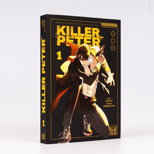 Buchcover und Innenansicht für das Buch: Killer Peter