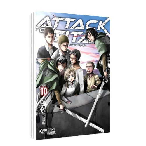 Buchcover und Innenansicht für das Buch: Shingeki no Kyojin