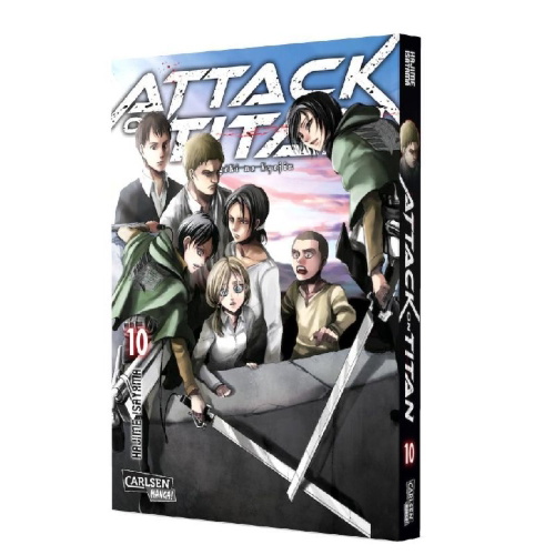 Buchcover und Innenansicht für das Buch: Shingeki no Kyojin