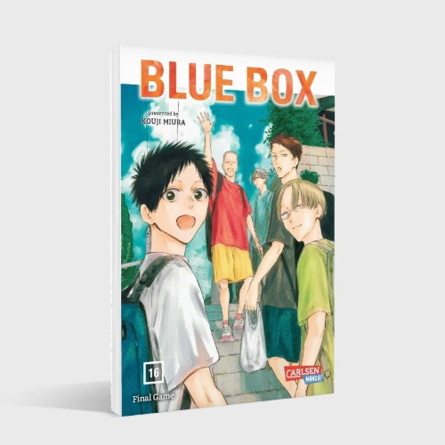 Buchcover und Innenansicht für das Buch: Ao no Hako