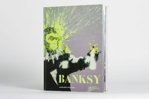 Buchcover und Innenansicht für das Buch: Banksy