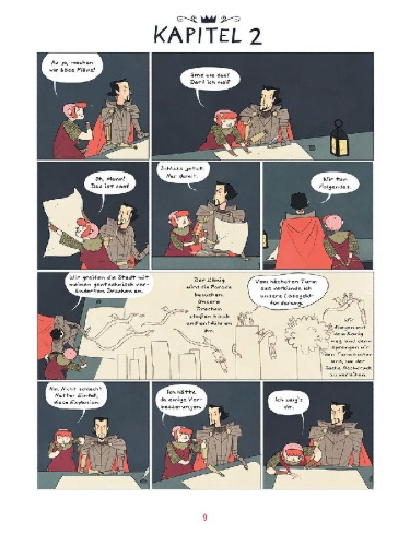 Buchcover und Innenansicht für das Buch: Nimona