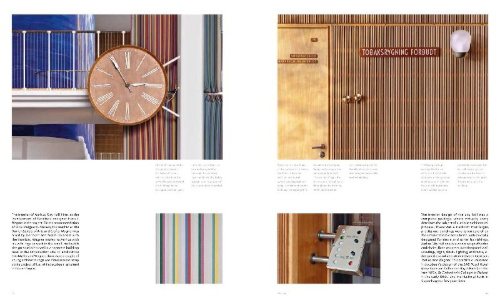 Buchcover und Innenansicht für das Buch: Designeren Arne Jacobsen