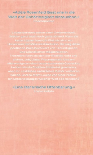 Buchcover und Innenansicht für das Buch: Les méduses n'ont pas d'oreilles
